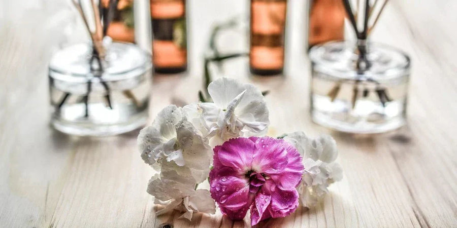 Scented candles for creating a calm and cosy atmosphere at home