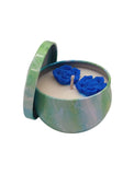Azure Bloom – Egyptian Cotton Soy Candle