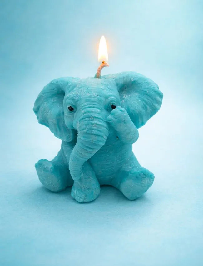 Playful Elephant Soy Wax Candle
