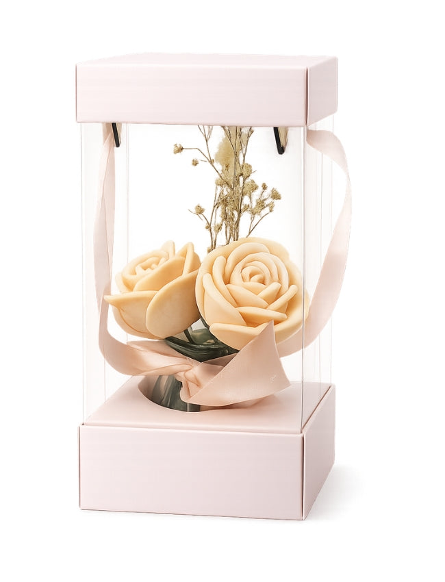 Luxury Rose Wax Melt Vase Gift Set