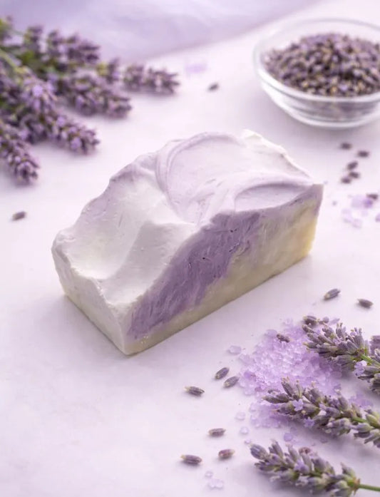 Lavender Lemon Breeze handmade soap bar