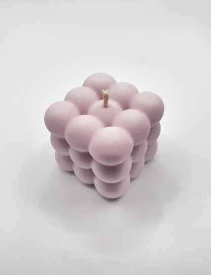 Bubble Bliss Soy Candle in Purple