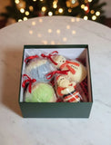 Santa & Snowman Candle Gift Box