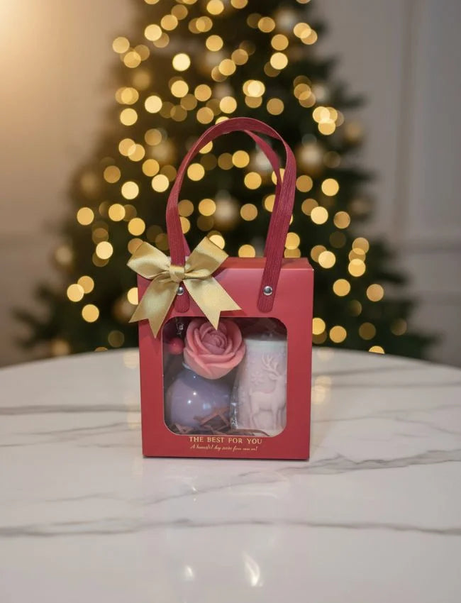 Mini Christmas Bliss Vase Gift Set