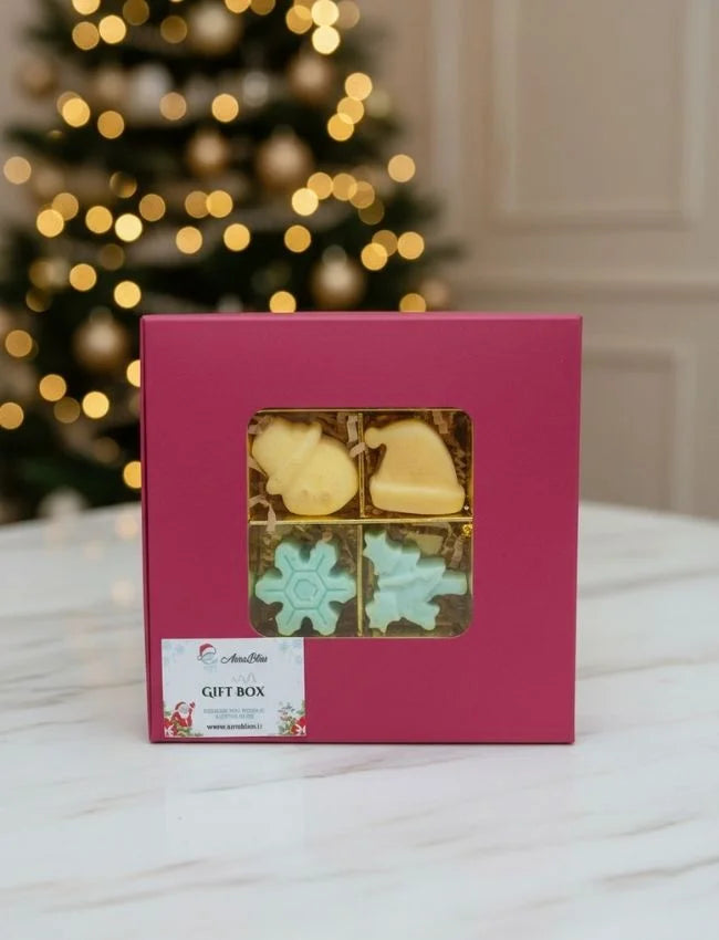 Festive Wax Melt Gift Box by AuraBliss