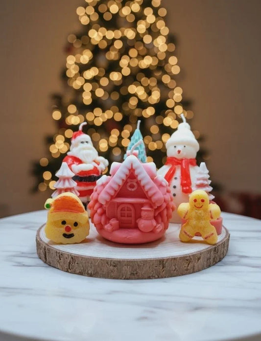 Holiday Magic Christmas candle set