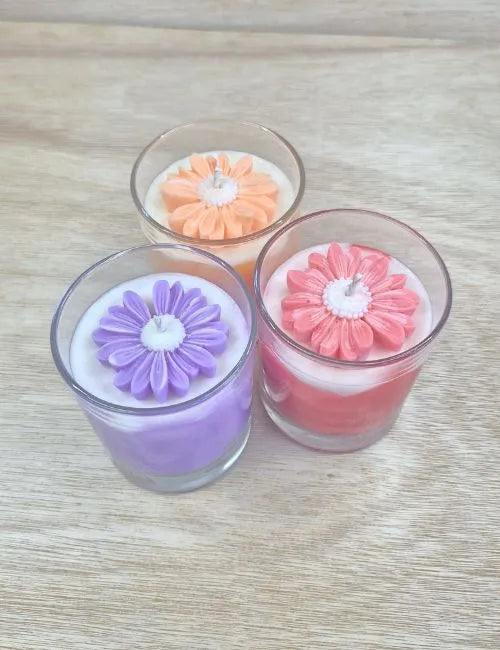 Signature Glass Candle Trio – Luxury Scented Candle Gift Set