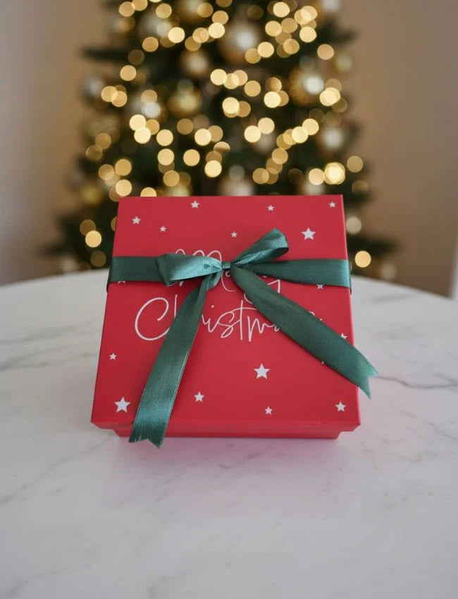 Santa & Snowman Candle Gift Box