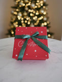 Santa & Snowman Candle Gift Box