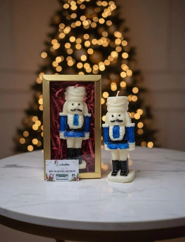 Nutcracker Candle Gift Box