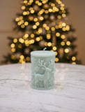 Reindeer Glow Candle
