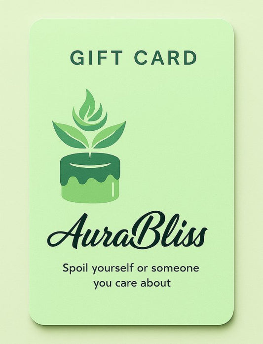 AuraBliss digital gift card for handmade gifts