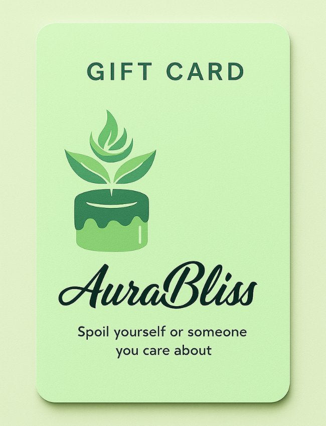 AuraBliss digital gift card for handmade gifts
